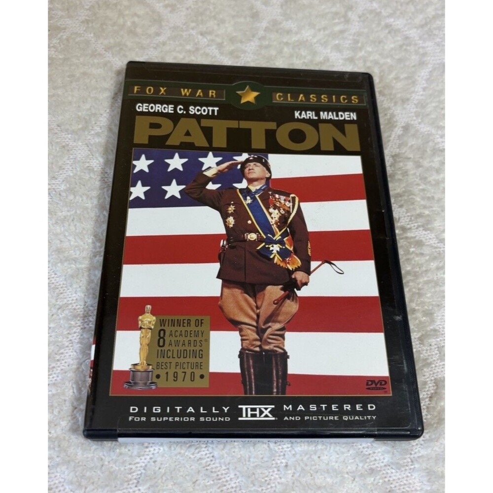Patton Fox War 2001 DVD 1970 Biographical War Film Brand New Sealed